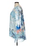 Jess & Jane Blue 3/4 Sleeve Blouse Size 1X - photo 5