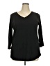 Automet Black 3/4 Sleeve T-Shirt Size 2X - photo 1