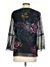 CAbi 100% Polyester Black 3/4 Sleeve Blouse Size S - photo 2