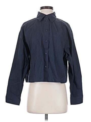 CALVIN KLEIN JEANS Long Sleeve Blouse (view 1)
