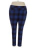 Studio by Torrid Plaid Blue Active Pants Size 3X Plus (3) - photo 1
