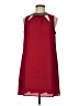 Speechless 100% Polyester Solid Burgundy Casual Dress Size M - photo 1