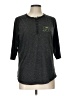A-Lab Gray 3/4 Sleeve Top Size L - photo 1