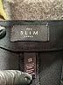 White House Black Market Solid Black Active Pants Size 12 - photo 7