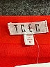 TCEC Solid Red Casual Skirt Size M - photo 4