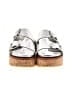 J/Slides Silver Wedges Size 7 1/2 - photo 2