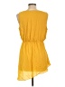 Thalia Sodi 100% Polyester Yellow Sleeveless Blouse Size L - photo 2