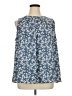 Monday Fun Blue Sleeveless Blouse Size 2X - photo 1