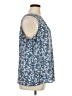 Monday Fun Blue Sleeveless Blouse Size 2X - photo 4