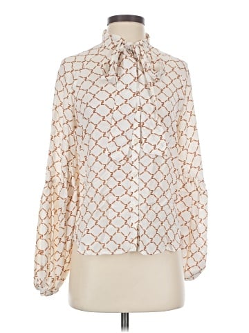 7 For All Mankind Long Sleeve Blouse (view 1)