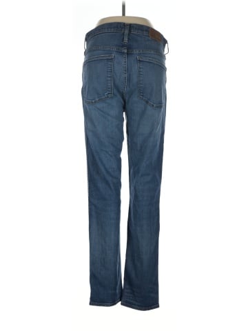Madewell Tall Slim Straight Jeans in William Wash (view 2)