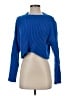 Cotton Candy LA 100% Cotton Blue Pullover Sweater Size S - photo 1