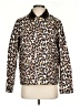 J.Crew 100% Cotton Animal Print Gold Jacket Size S - photo 1
