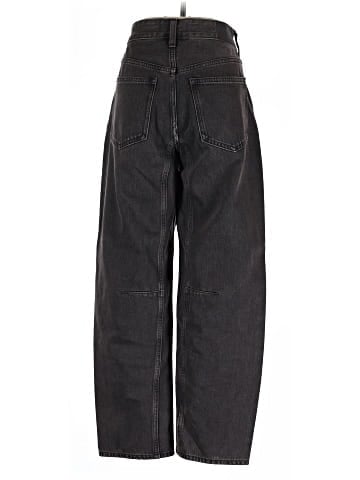 Madewell The Darted Barrel-Leg Jean in Olenda Wash (view 2)