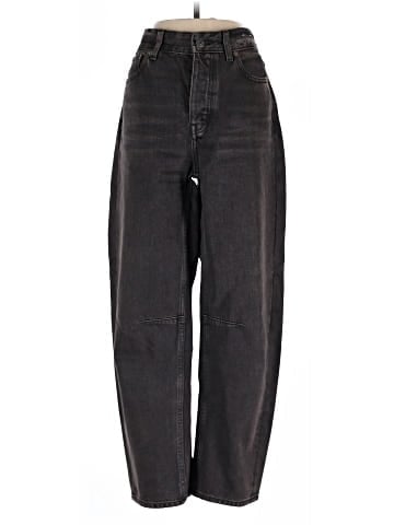 Madewell The Darted Barrel-Leg Jean in Olenda Wash (view 1)