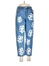 rue21 Hearts Blue Jeans Size 6 - photo 1