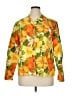 Coldwater Creek 100% Cotton Tropical Orange Jacket Size XL - photo 1