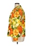Coldwater Creek 100% Cotton Tropical Orange Jacket Size XL - photo 5