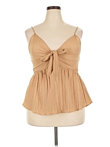 Shein Curve Sleeveless Blouse (view 1)
