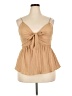 Shein Curve Tan Sleeveless Blouse Size 2X - photo 1