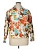 Coldwater Creek Floral White Jacket Size 1X - photo 1