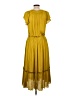 Current Air 100% Polyester Yellow Casual Dress Size L - photo 2