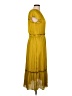 Current Air 100% Polyester Yellow Casual Dress Size L - photo 4