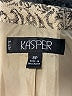 Kasper Paisley Ivory Blazer Size 8 Petite - photo 6