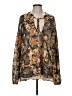 Free People Gold Long Sleeve Blouse Size M - photo 1