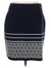 St. John Graphic Blue Casual Skirt Size 8 (estimated) - photo 1