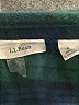 L.L.Bean 100% Cotton Plaid Green Long Sleeve Button-Down Shirt Size L - photo 7