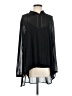 DR2 100% Polyester Black Long Sleeve Blouse Size M - photo 1