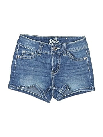 Justice Denim Shorts (view 1)