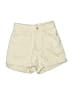 Zara Ivory Khaki Shorts Size 2 - photo 1