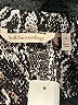 Soft Surroundings 100% Nylon Paisley Black Raincoat Size L - photo 6