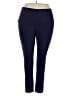 D&Co. Solid Blue Active Pants Size 1X - photo 1
