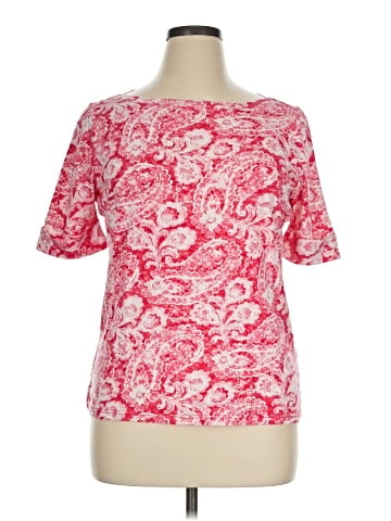 Lauren by Ralph Lauren Short Sleeve T-Shirt (view 1)