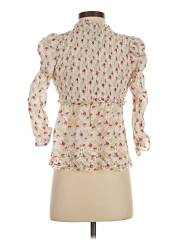 Anthropologie 3/4 Sleeve Blouse (view 2)
