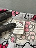 Hello Kitty Hearts Silver Casual Pants Size 7 - photo 3