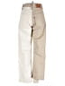 Levi's 100% Cotton Ivory Khakis Size 24 waist - photo 2