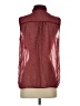 Mango Burgundy Sleeveless Blouse Size S - photo 2