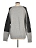 Calvin Klein Color Block Gray Wool Pullover Sweater Size L - photo 2