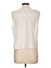 Zara Ivory Sleeveless Blouse Size L - photo 2