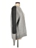 Calvin Klein Color Block Gray Wool Pullover Sweater Size L - photo 4