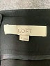 Ann Taylor LOFT Solid Black Casual Skirt Size 10 - photo 4