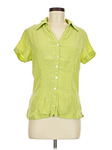 Silkland Short Sleeve Silk Top (view 1)