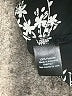 Simply Vera Vera Wang 100% Polyester Floral Black 3/4 Sleeve Blouse Size XL - photo 8