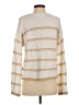 Lucky Brand Stripes Ivory Pullover Sweater Size S - photo 2