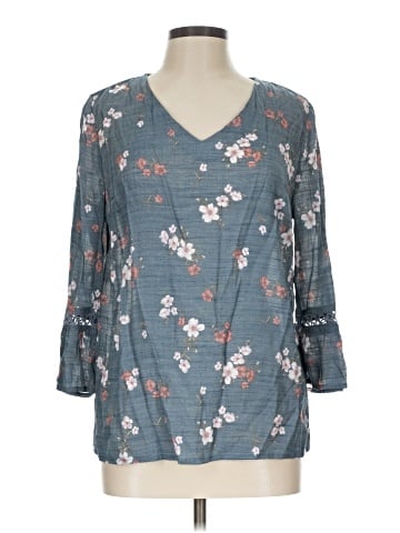 Fred David 3/4 Sleeve Blouse (view 1)