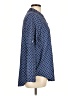 Halife Blue Long Sleeve Blouse Size L - photo 4